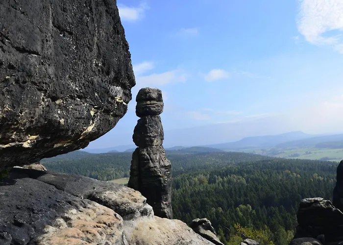 بيت للعطل Ferieneinrichtungen-haus-am-stein-haus-2-saechsische-schweiz-koenigstein كونيجشتاين آن دير إلب