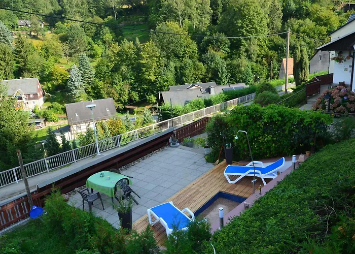 بيت للعطل Ferieneinrichtungen-haus-am-stein-haus-2-saechsische-schweiz-koenigstein