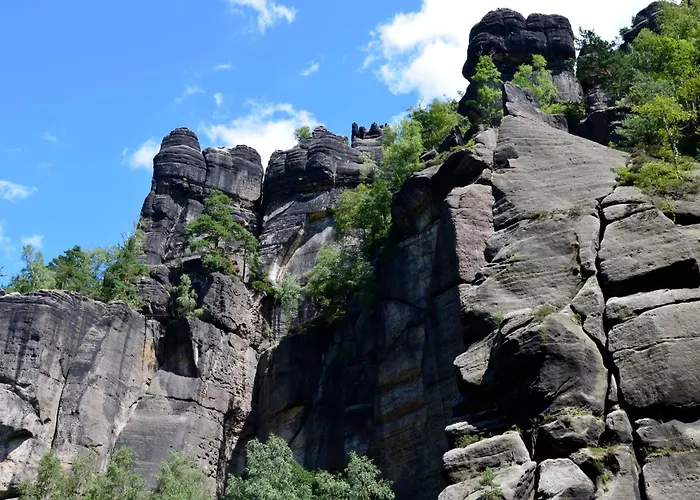 Ferieneinrichtungen-haus-am-stein-haus-2-saechsische-schweiz-koenigstein * كونيجشتاين آن دير إلب